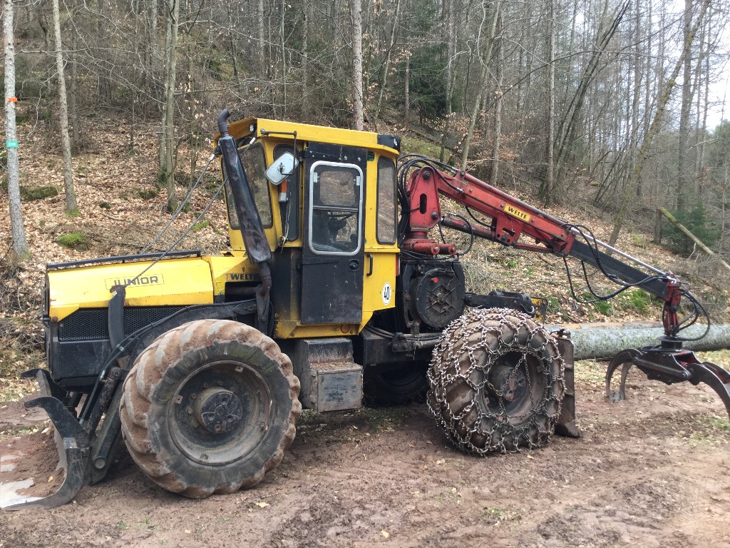 tracteur forestier welte occasion