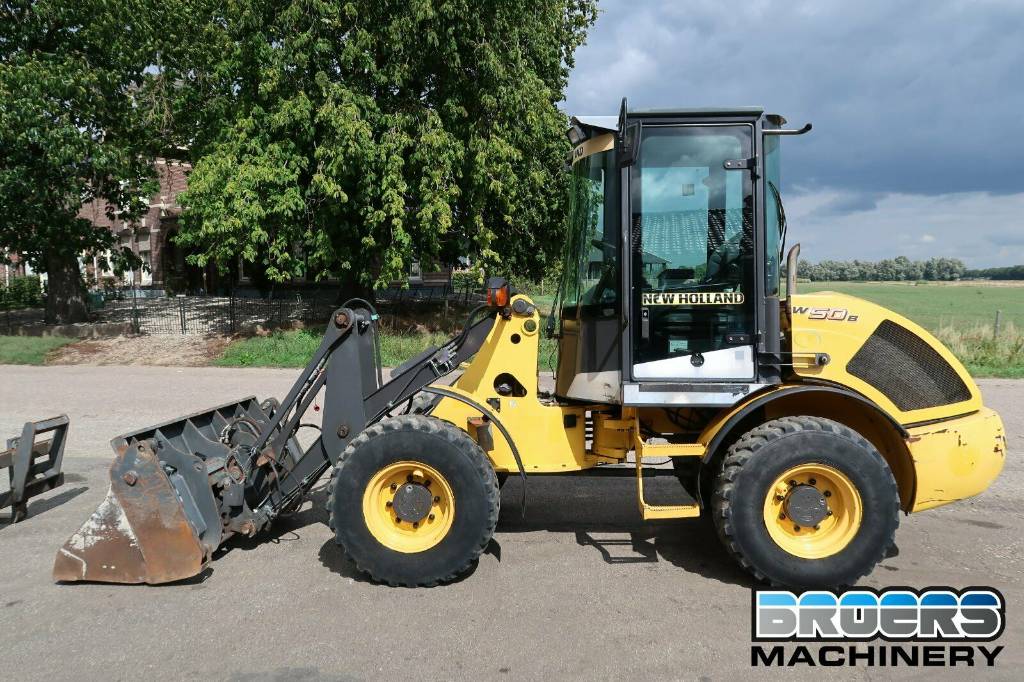 New Holland W 50 TC wheel loader from Germany for sale at 