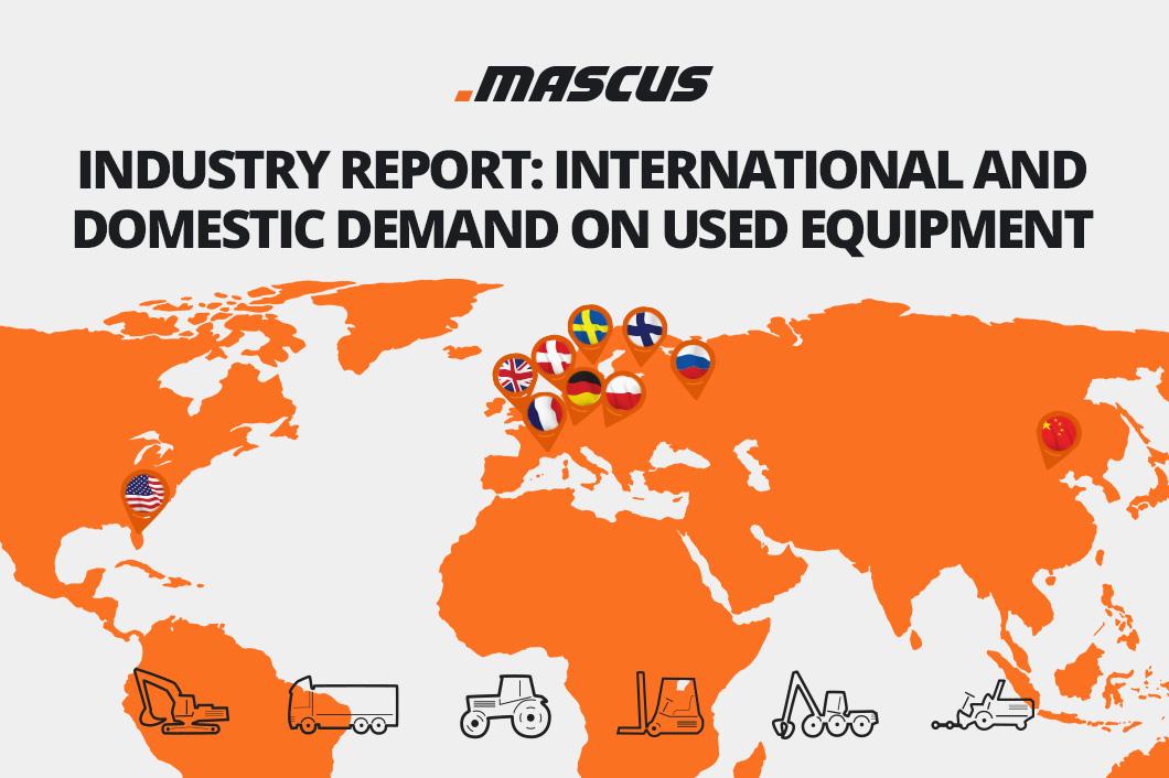 Industry Report: International and Domestic Demand on Used Equipment Listed on Mascus, Sep-Oct 2019