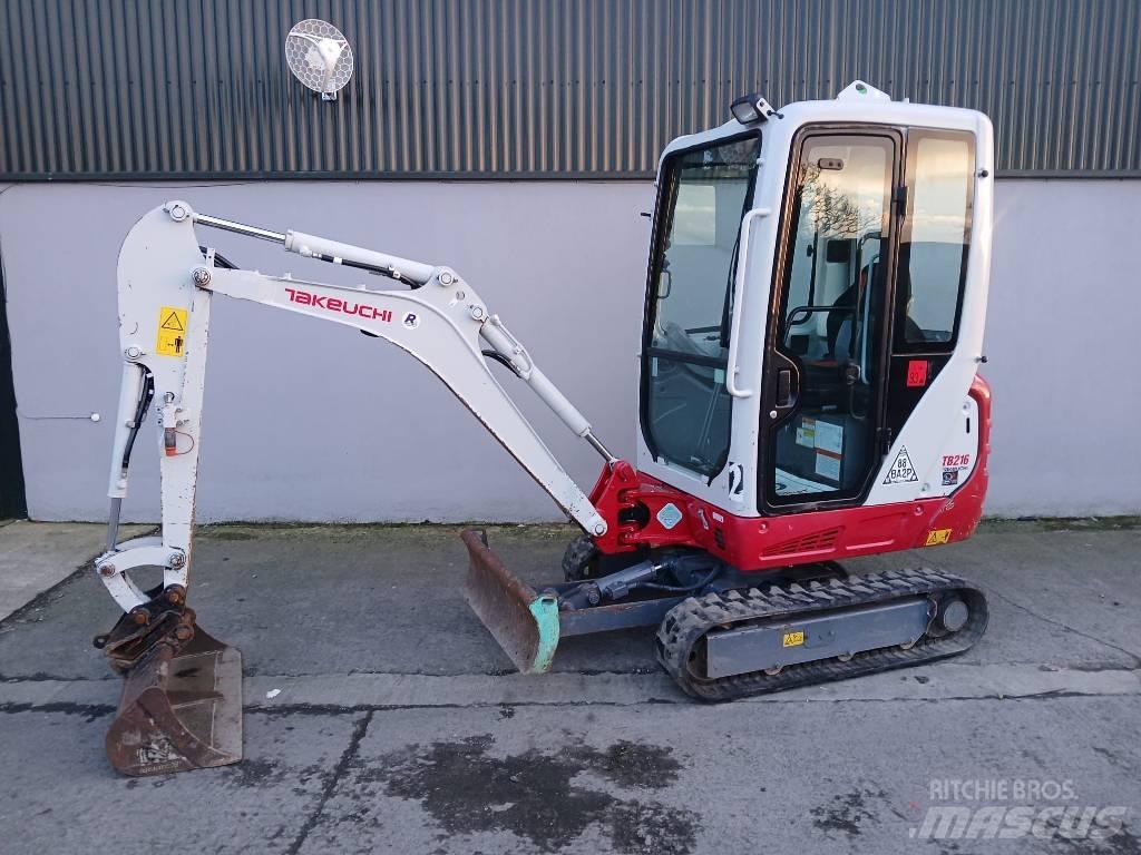 Takeuchi TB 216 Mini Excavators <7t (Mini Diggers)