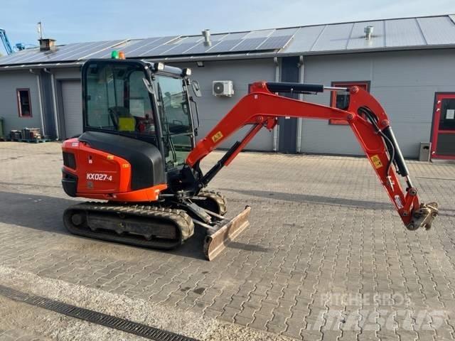 Kubota KX 027 Mini Excavators <7t (Mini Diggers)