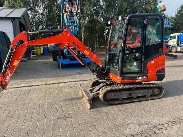 Kubota KX 027 Mini Excavators <7t (Mini Diggers)