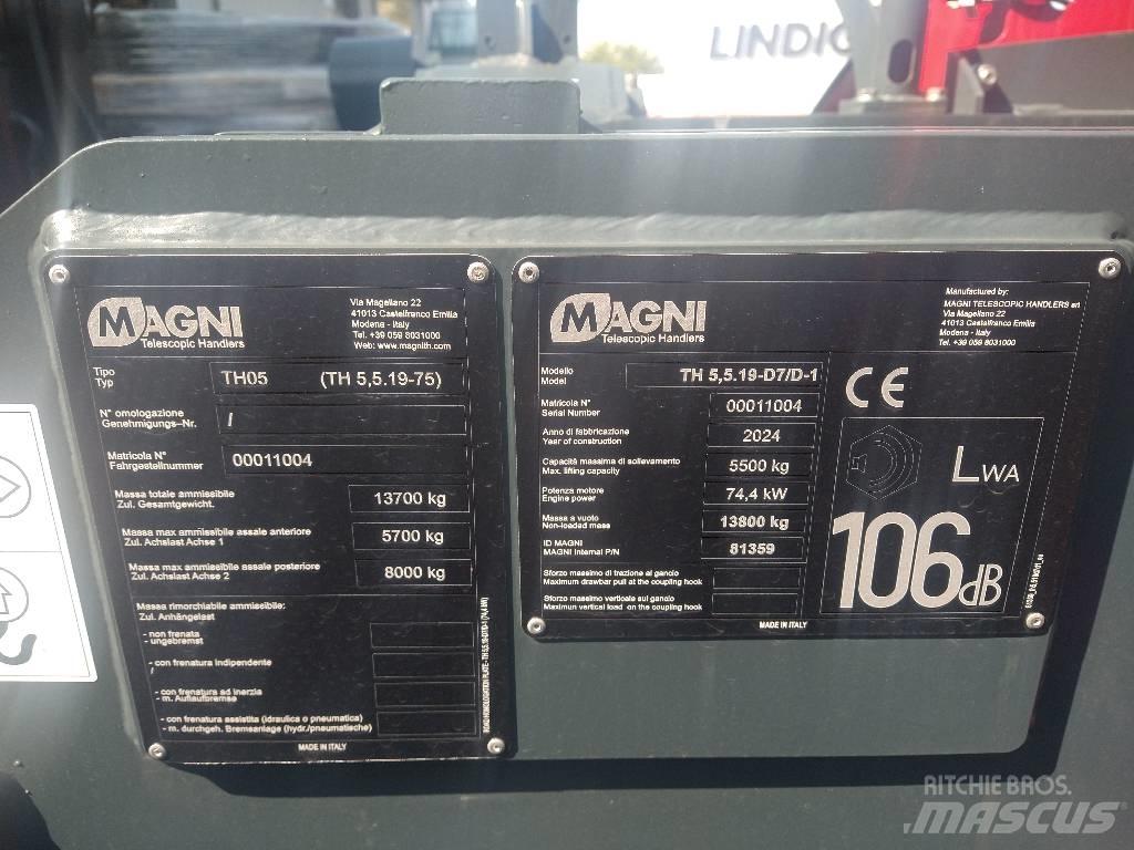 Magni TH 5.5 19 P Telescopic Handlers