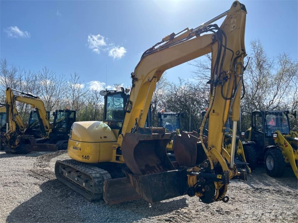 Komatsu PC80 MR Mini excavators  7t - 12t