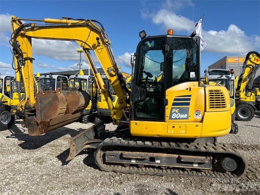 Komatsu PC80 MR Mini excavators  7t - 12t