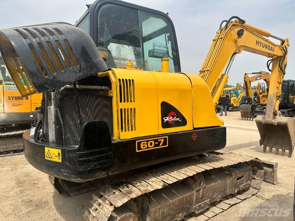 Hyundai 60 Mini Excavators <7t (Mini Diggers)
