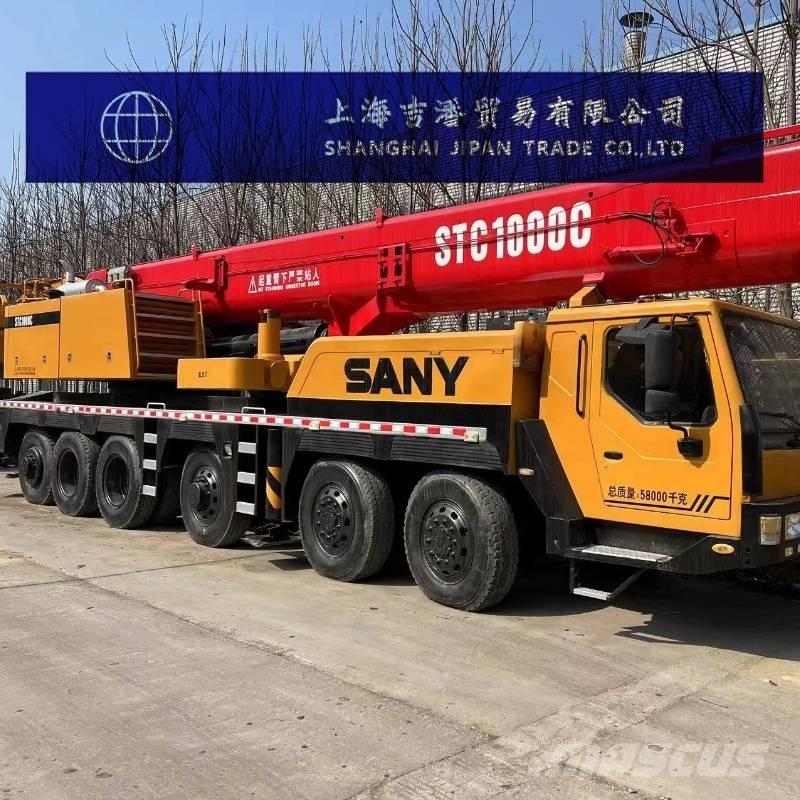 Sany STC 1000 Mobile and all terrain cranes