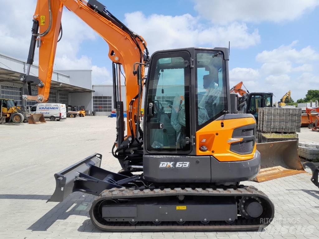 Doosan DX 63-7 Mini Excavators <7t (Mini Diggers)