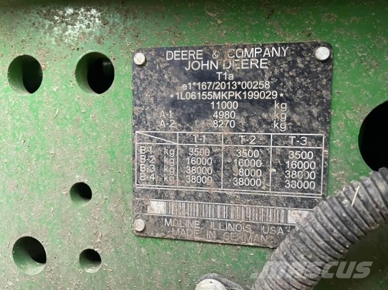 John Deere 6155M Tractors