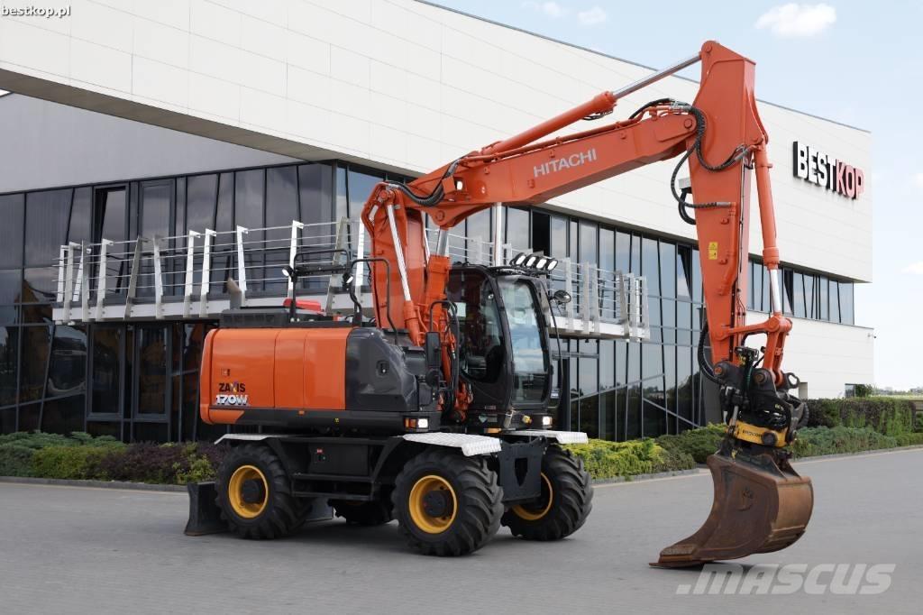 Hitachi ZX 170 W-6 Wheeled excavators