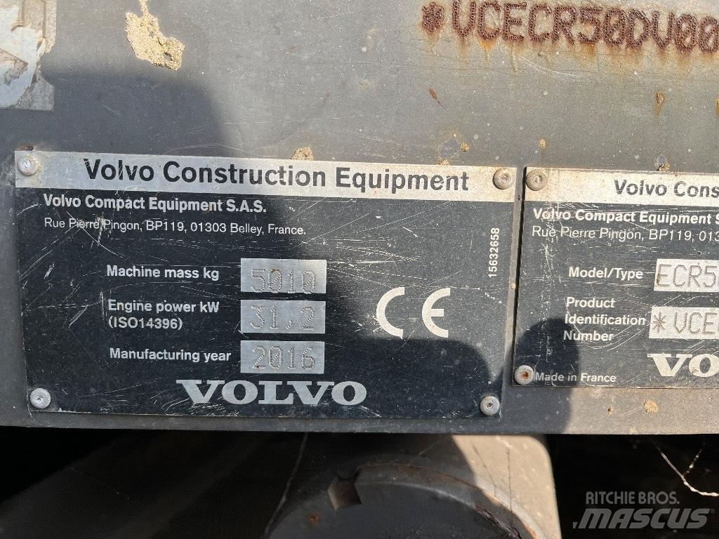 Volvo ECR 50 D Mini Excavators <7t (Mini Diggers)