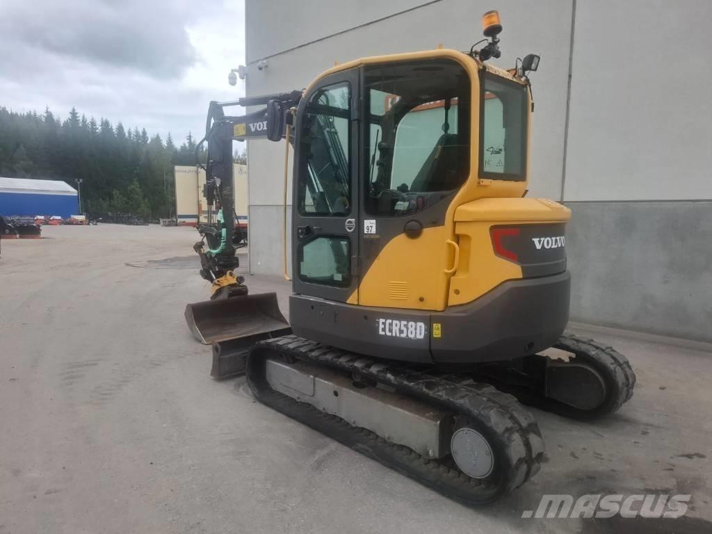 Volvo ECR 58 D Mini Excavators <7t (Mini Diggers)