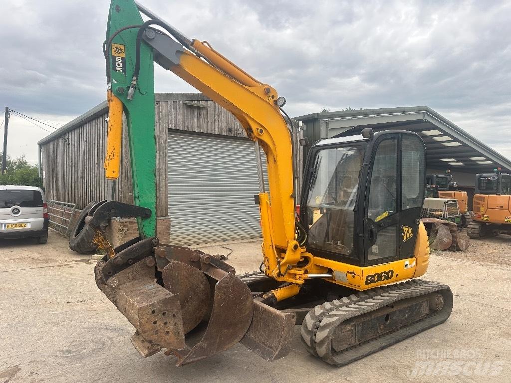 JCB 8060 Mini Excavators <7t (Mini Diggers)