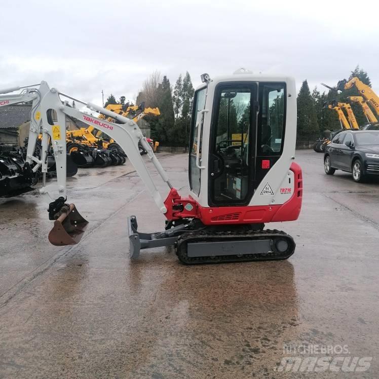 Takeuchi TB216 Mini Excavators <7t (Mini Diggers)