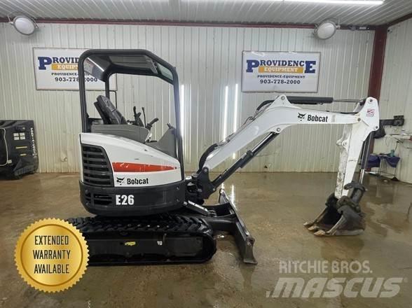 Bobcat E26 Mini Excavators <7t (Mini Diggers)