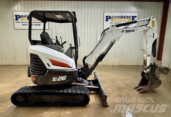 Bobcat E26 Mini Excavators <7t (Mini Diggers)