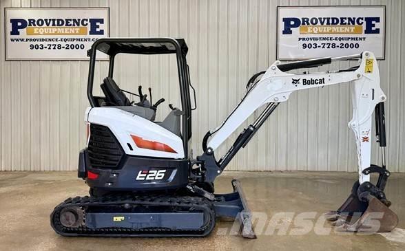 Bobcat E26 Mini Excavators <7t (Mini Diggers)