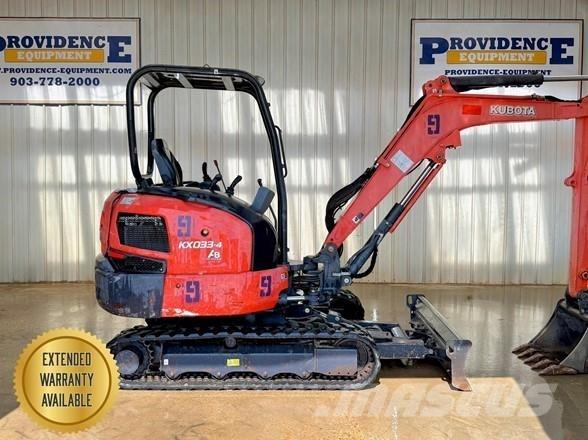 Kubota KX033-4 Mini Excavators <7t (Mini Diggers)