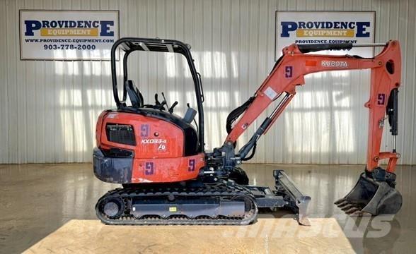 Kubota KX033-4 Mini Excavators <7t (Mini Diggers)