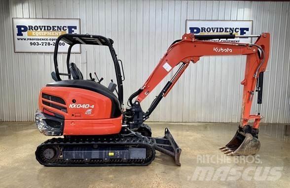 Kubota KX040-4 Mini Excavators <7t (Mini Diggers)