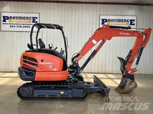 Kubota KX040-4 Mini Excavators <7t (Mini Diggers)