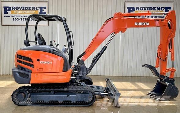 Kubota KX040-4 Mini Excavators <7t (Mini Diggers)