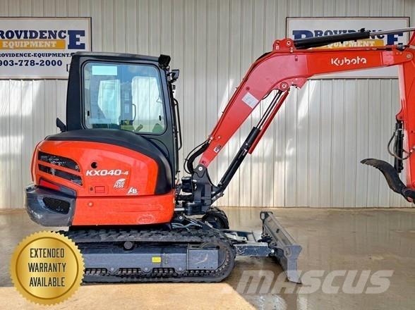 Kubota KX040-4 Mini Excavators <7t (Mini Diggers)