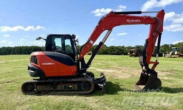 Kubota KX080-5 Crawler Excavators