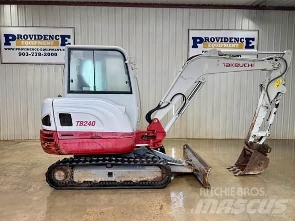 Takeuchi TB240 Mini Excavators <7t (Mini Diggers)