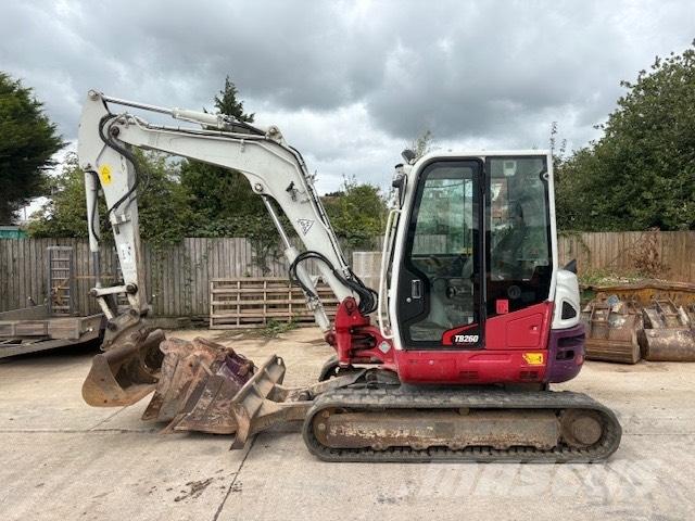 Takeuchi TB 260 Mini Excavators <7t (Mini Diggers)