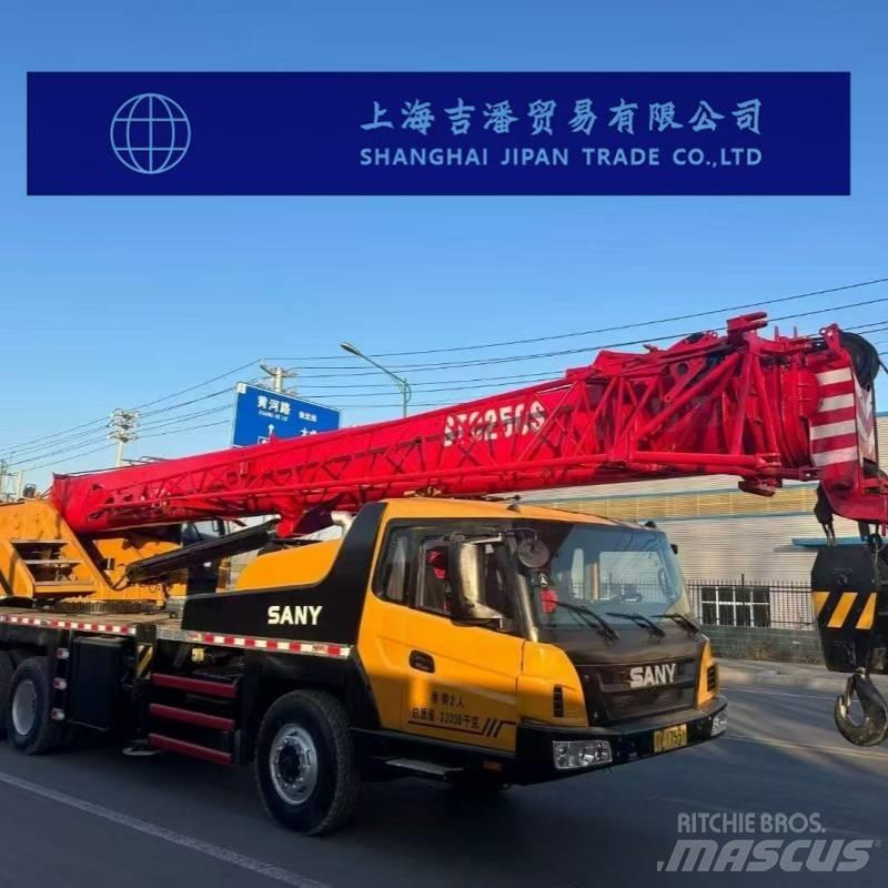 Sany STC 250 S Mobile and all terrain cranes