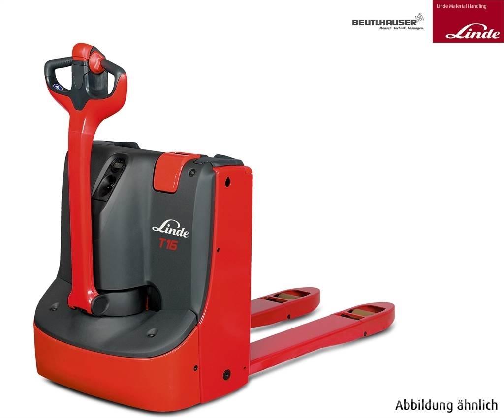 Linde T16 Pedestrian stacker