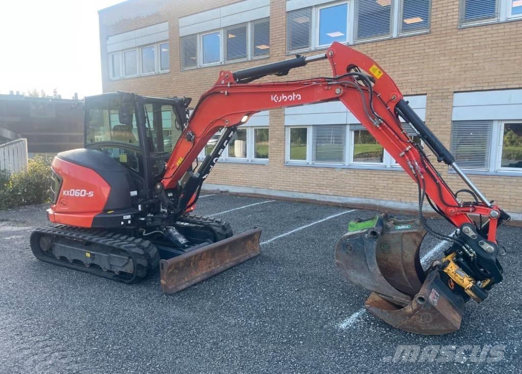 Kubota KX 060-5 Mini Excavators <7t (Mini Diggers)