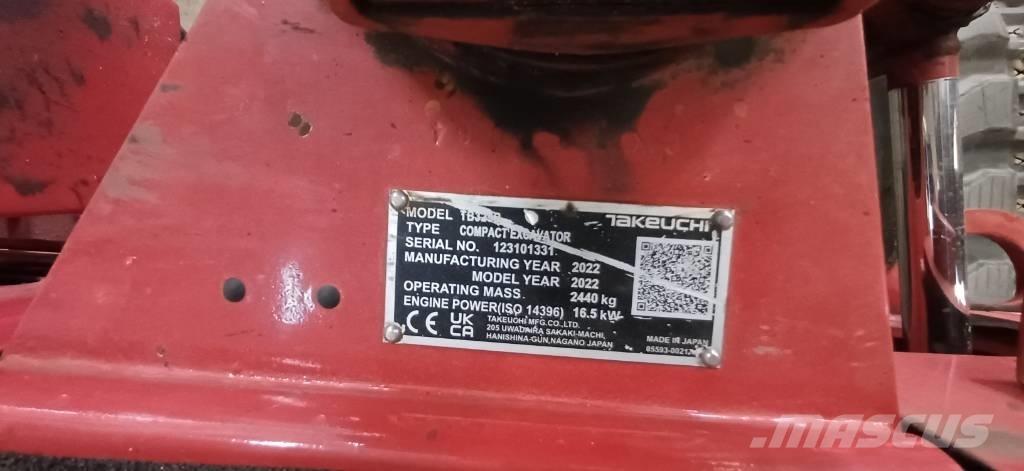 Takeuchi TB 325 R Mini Excavators <7t (Mini Diggers)