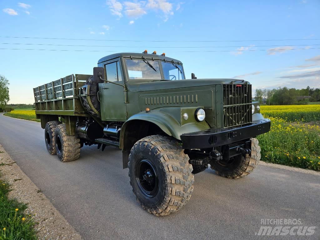 Kraz 255 B Winch trucks