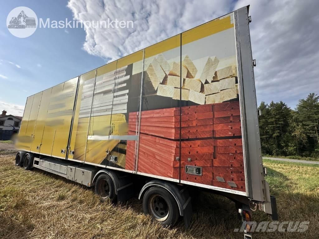 Närko D4ZW13L62 Box Trailers