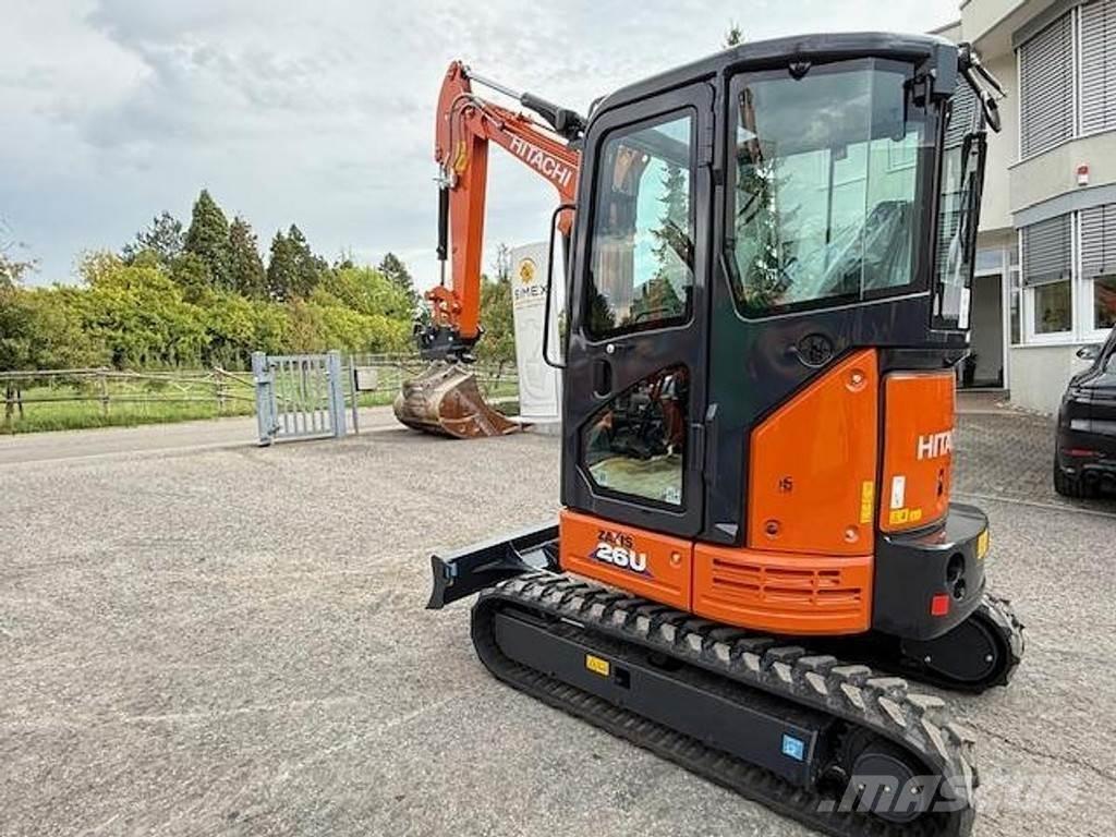 Hitachi ZX26 U-6 Mini Excavators <7t (Mini Diggers)