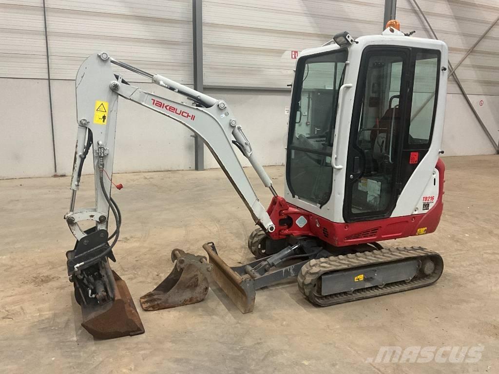Takeuchi TB 216 Mini Excavators <7t (Mini Diggers)