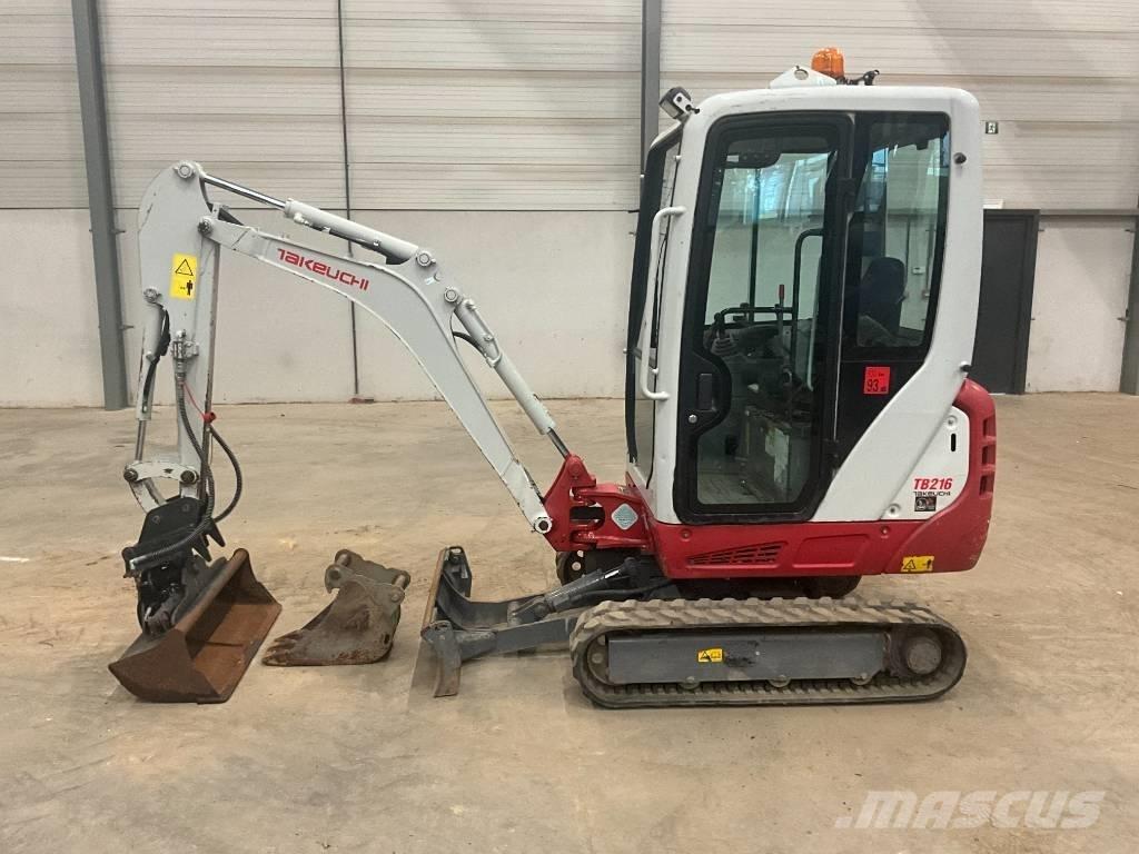 Takeuchi TB 216 Mini Excavators <7t (Mini Diggers)