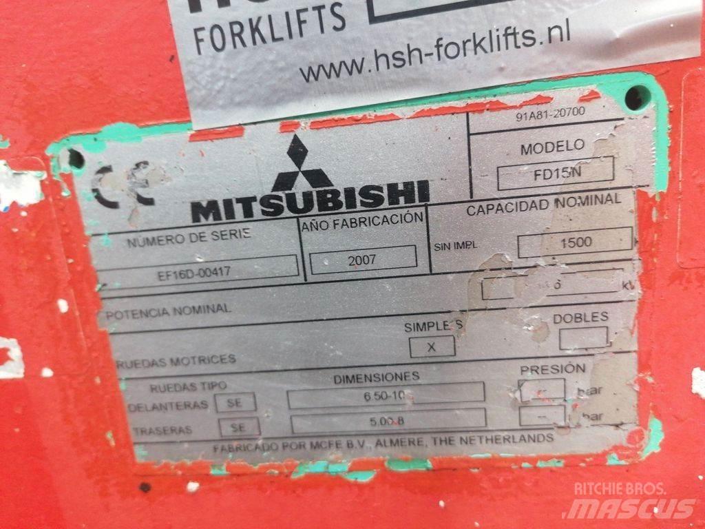 Mitsubishi FD15N Diesel Forklifts