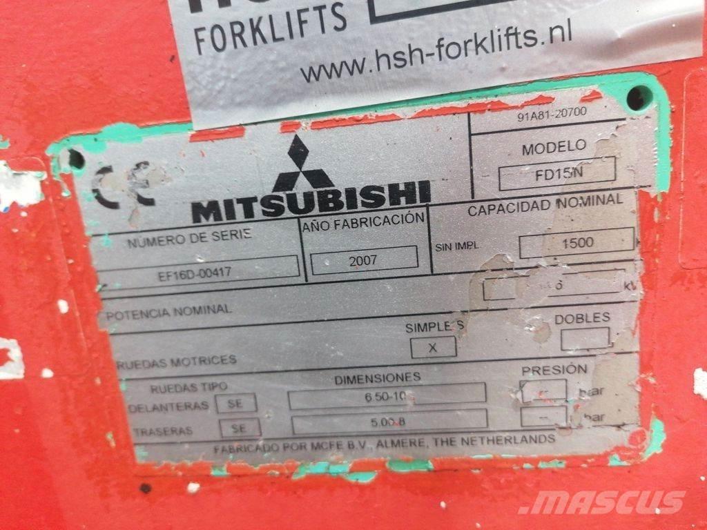 Mitsubishi FD15N Diesel Forklifts