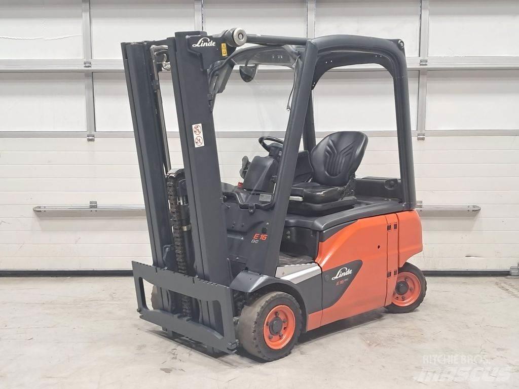 Linde E16P-02 Electric Forklifts