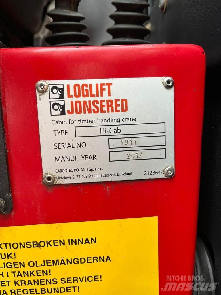 Loglift F108S79 Knuckleboom cranes