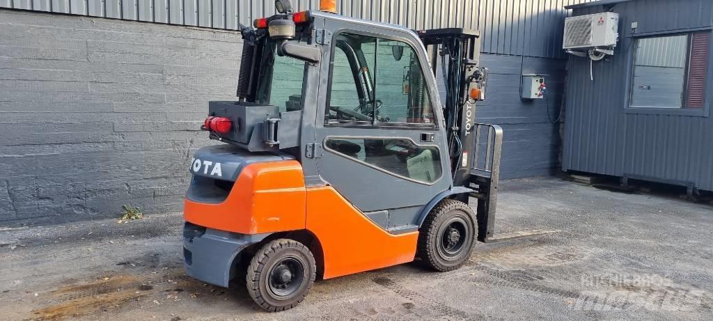 Toyota 8 FDF 25 Diesel Forklifts