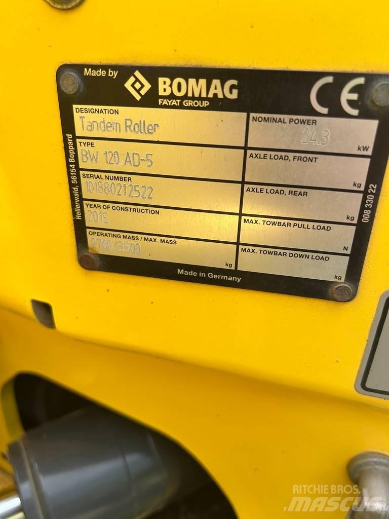 Bomag BW 120 AD-5 Twin drum rollers