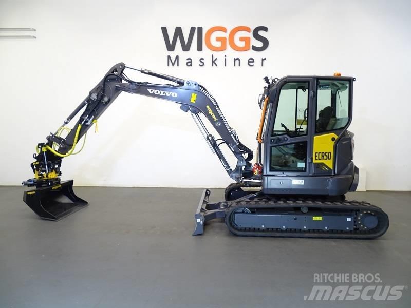 Volvo ECR50F Mini Excavators <7t (Mini Diggers)