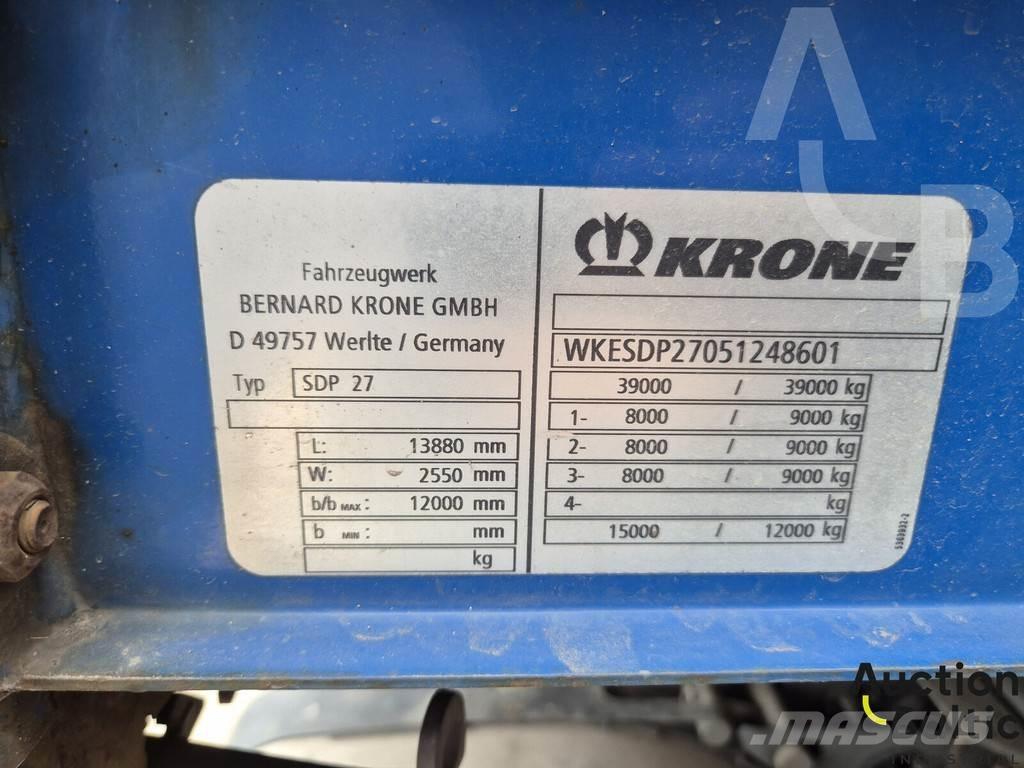 Krone SDP 27 Curtain  trailers