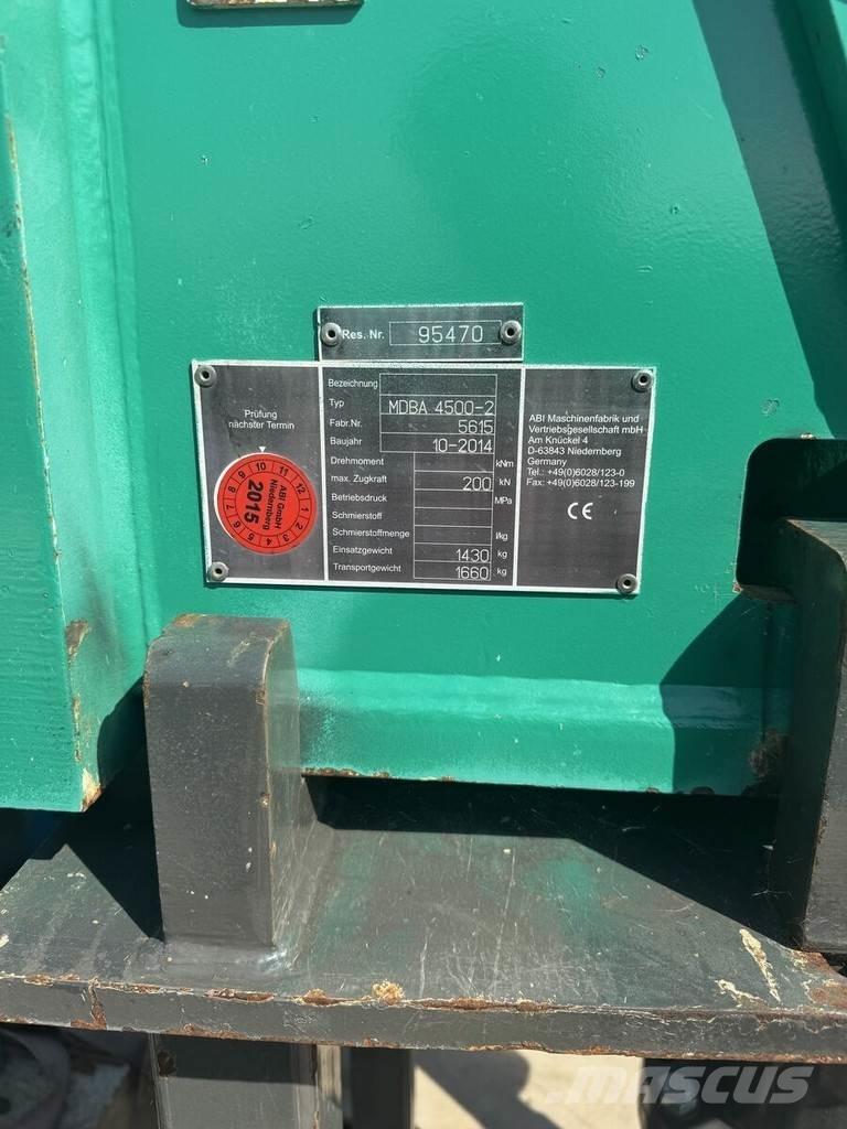 ABI MDBA 4500-2 Heavy Drills