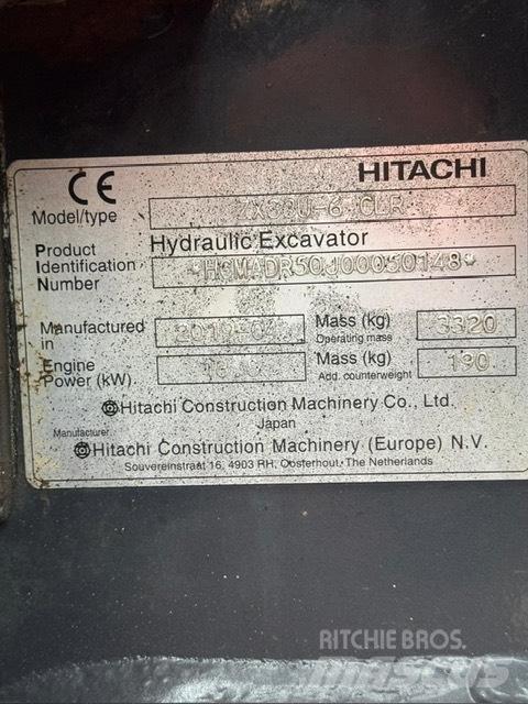 Hitachi ZX 33 U-6 Mini Excavators <7t (Mini Diggers)