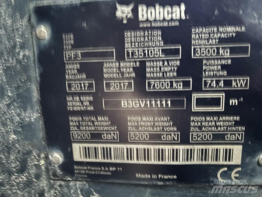 Bobcat T 35.105 L Telescopic Handlers